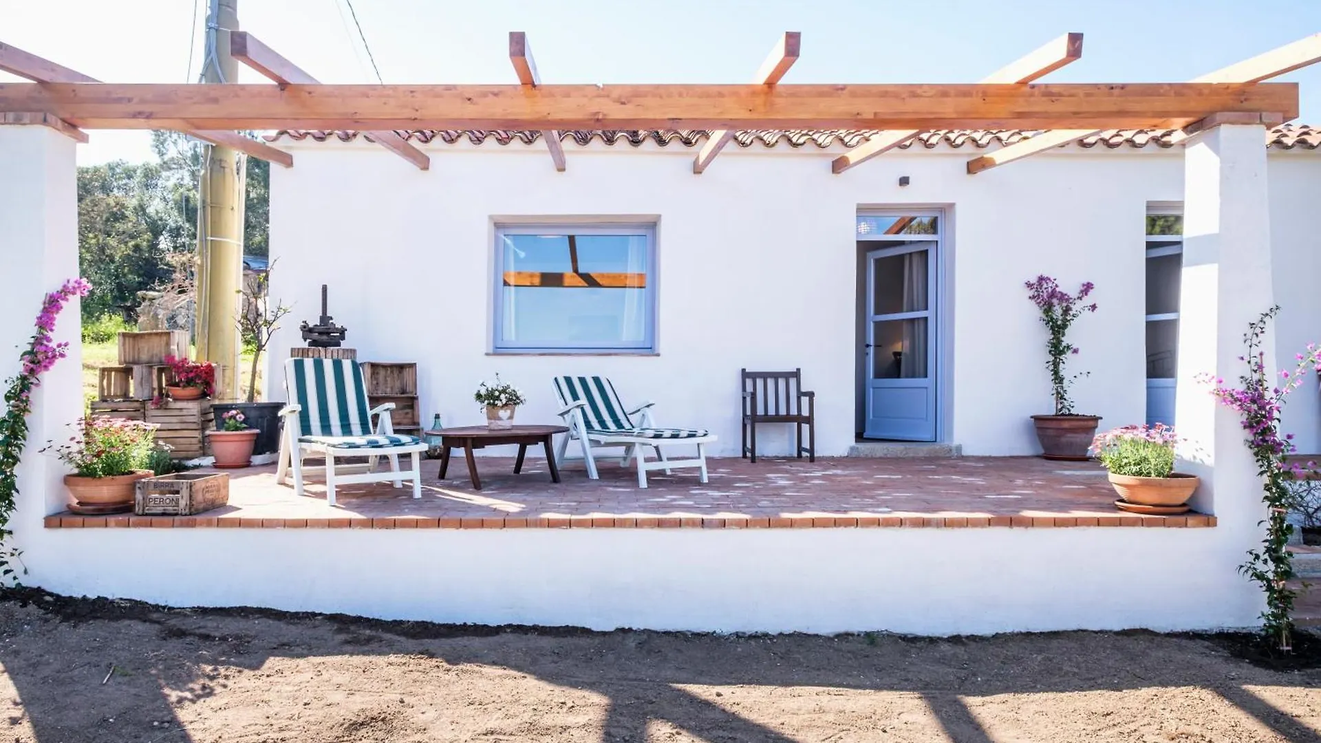 Villa Stazzu Straetu Antico Stazzo Gallurese Con Vista Sul Golfo Di Olbia
